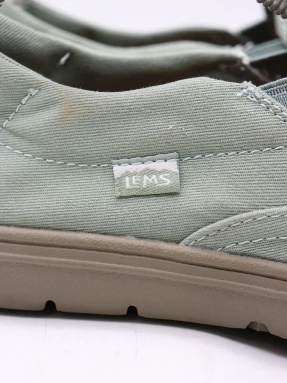 Lems Laguna Women's Size 9 Green Slip On Sneakers Casual Canvas